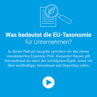 Sustainability to go - EU-Taxonomie