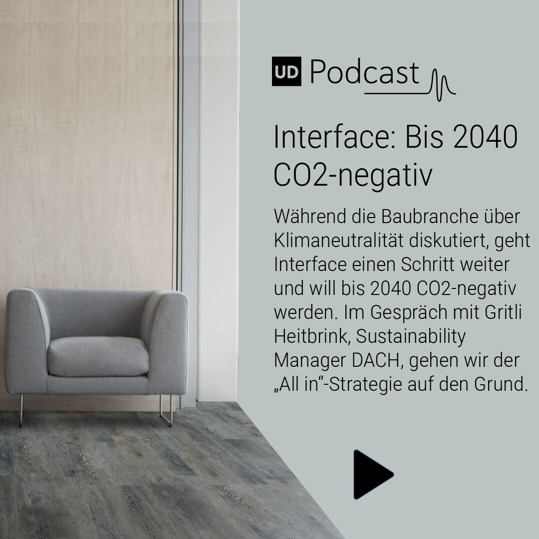 Podcast Sustainability to go Inetrface: Bis 2040 CO2-negativ