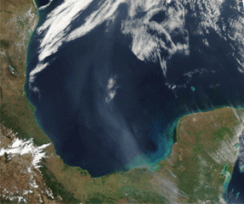 Golf von Mexiko, Foto: NASA