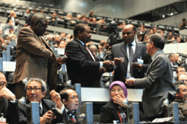 Internationales Agrarministerpodium auf der Grünen Woche. Foto: IGW 2012