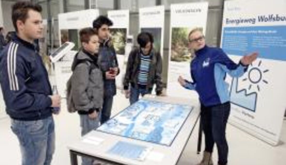 VW präsentiert sich umweltinteressiertem Nachwuchs