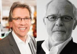Michael Radau (li.), SuperBioMarkt, und Ulrich Walter (re.), Lebensbaum, unterstützen als weitere Sustainable Business Angels die SBA-Initiative.