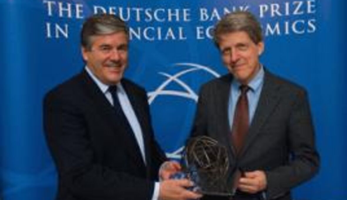 Robert Shiller mit Deutsche Bank Preis geehrt