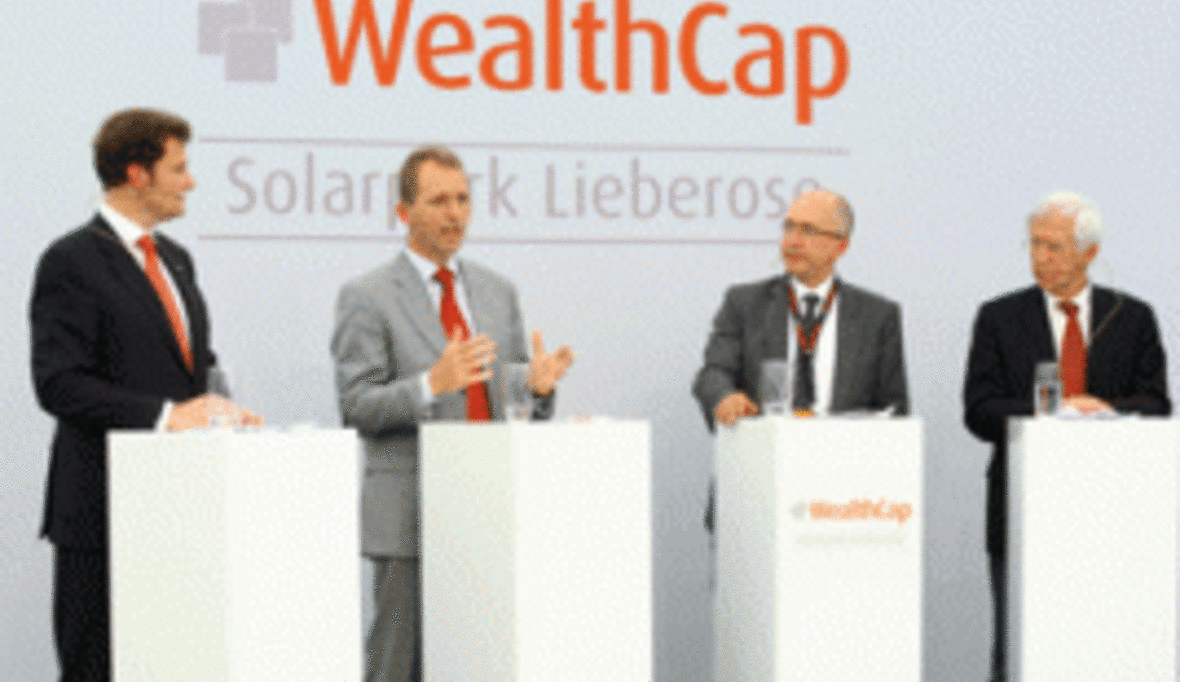 HVB: WealthCap-Fond „Solar 1“ investiert in drittgrößte Photovoltaikanlage weltweit