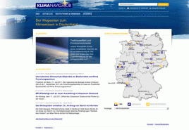 Der Klimanavigator ist gestartet