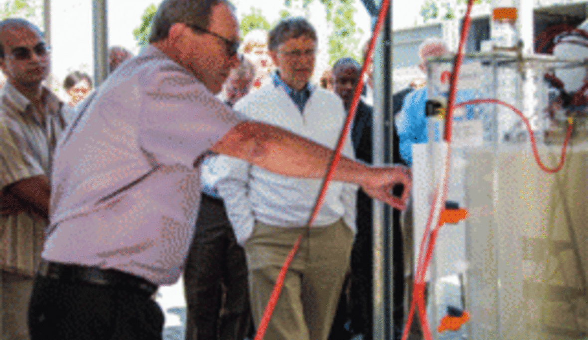 Bill Gates verkündet Gewinner des Innovationswettbewerbs „Reinvent the Toilet“