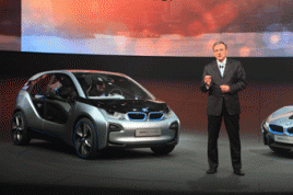 Dr. Norbert Reithofer bei der BMW i Presentation in Frankfurt am Main im Juli 2011. Foto: BMW