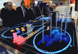 Auf der Hannovermesse wurde gezeigt, wie Elektromobilität mit Erneuerbaren Energien verknüpft werden kann, Foto: Hannover Messe