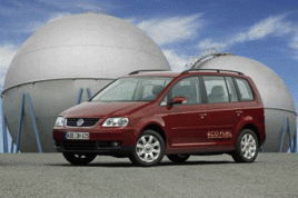 Der VW Touran mit Erdgasantrieb. Foto: VW
