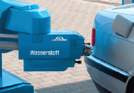 Wasserstoff wird auch als Kraftstoff für PKW genutzt. Foto: Linde