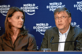 Bill &amp; Melinda Gates Foundation. Foto: World Economic Forum