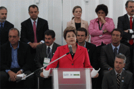 Brasiliens Praesidentin Dilma Rousseff. Foto: Diego Kings/Ascom MCTI/flickr.com