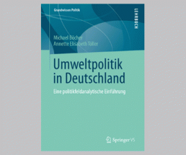 Buch: Umweltpolitik in Deutschland. Cover-Bild: Springer Verlag