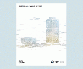 Cover: BMW-Sustainable Value Report 2010