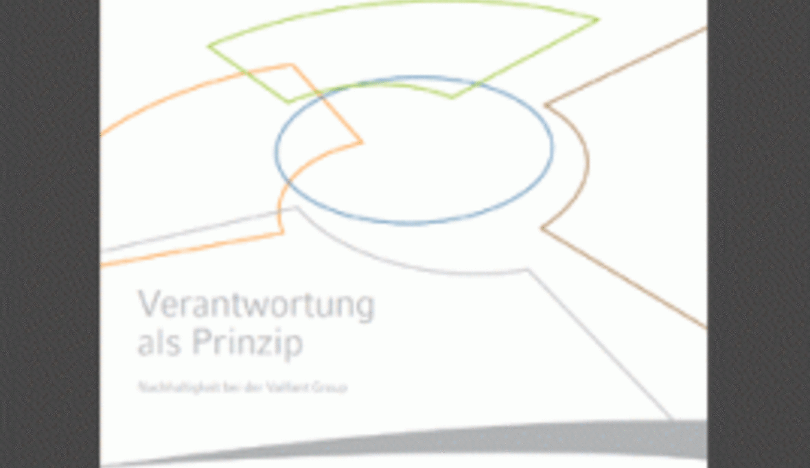 Vaillant: Nachhaltigkeitsbroschüre neu aufgelegt