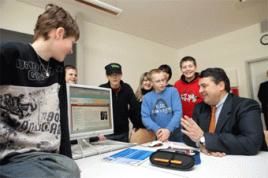 Startschuss für die neue Kinderseite des BMU, Foto: Frank Ossenbrink/BMU