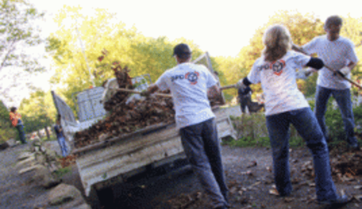 Erster DPD Helfertag in Aschaffenburg: Mitarbeiter packen an