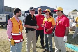 Die Disaster Response Teams sind spätestens innerhalb von 72 Stunden einsatzbereit. Foto: DHL