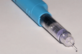 Insulinpen. Foto: Hans-Peter-Haege/pixelio.de
