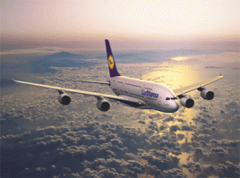 Airbus A 380, Bild: Lufthansa