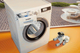 Waschmaschine mit Dosierautomatik, Foto: BSH