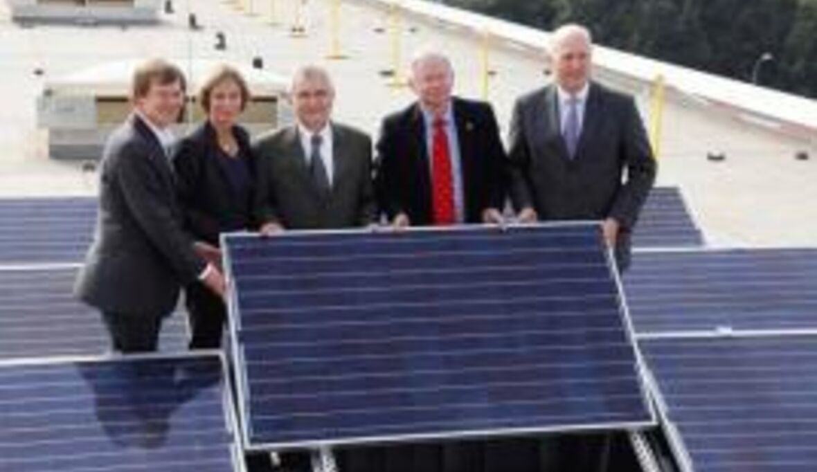 Solarstrom für das Insignia-Werk