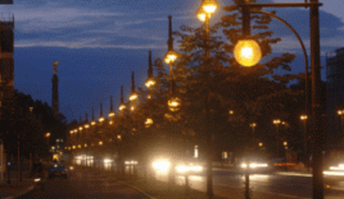 Förderung energieeffizienter Stadtbeleuchtung