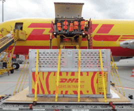 Transport der Sumatra-Tiger. Foto: Deutsche Post DHL