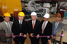 Turbineneinweihung. Foto: Evonik