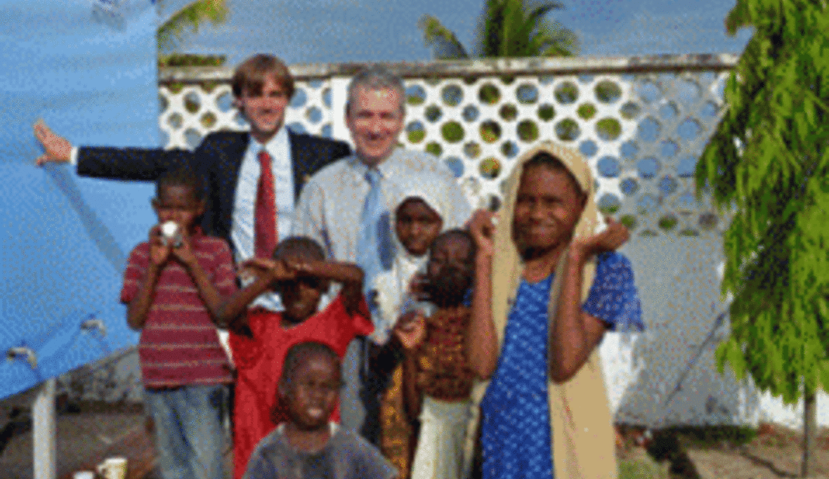 Sauberes Trinkwasser für Sansibar