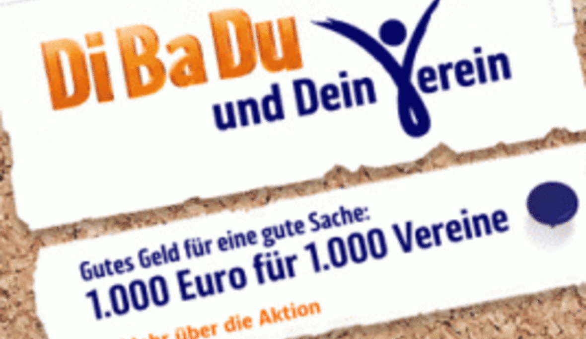 Aktion „DiBaDu und Dein Verein“ startet wieder!