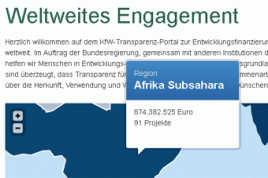 transparenz.kfw-entwicklungsbank.de (Screenshot)