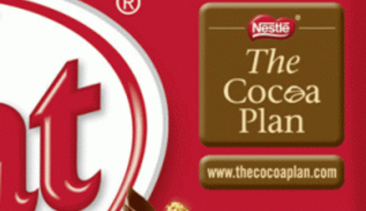 Erstes Nestlé-Produkt mit Kakao aus nachhaltigem Anbau im Handel