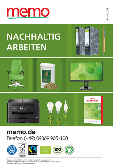 memo Gesamtkatalog 2018