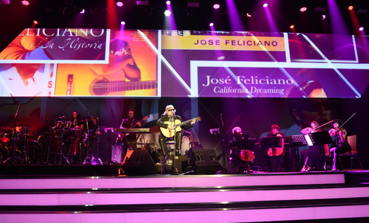 José Feliciano auf dem Nachhaltigkeitspreis.