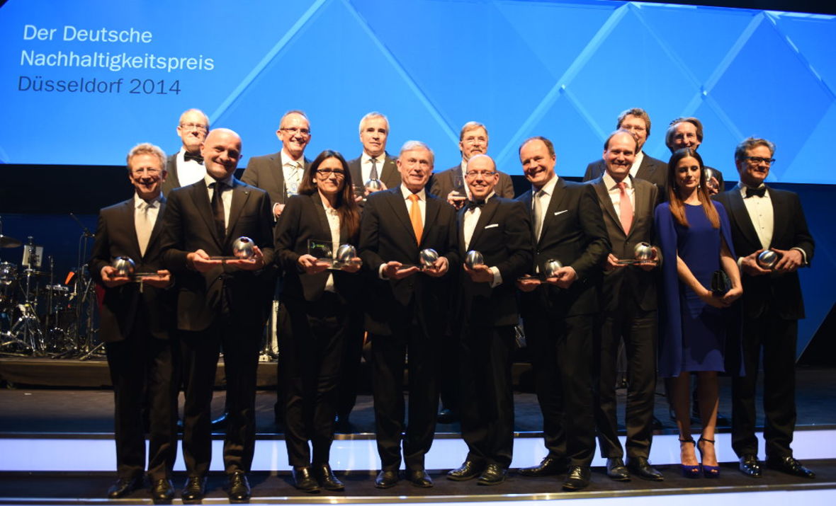Deutscher Nachhaltigkeitspreis 2014: die Preisträger.
