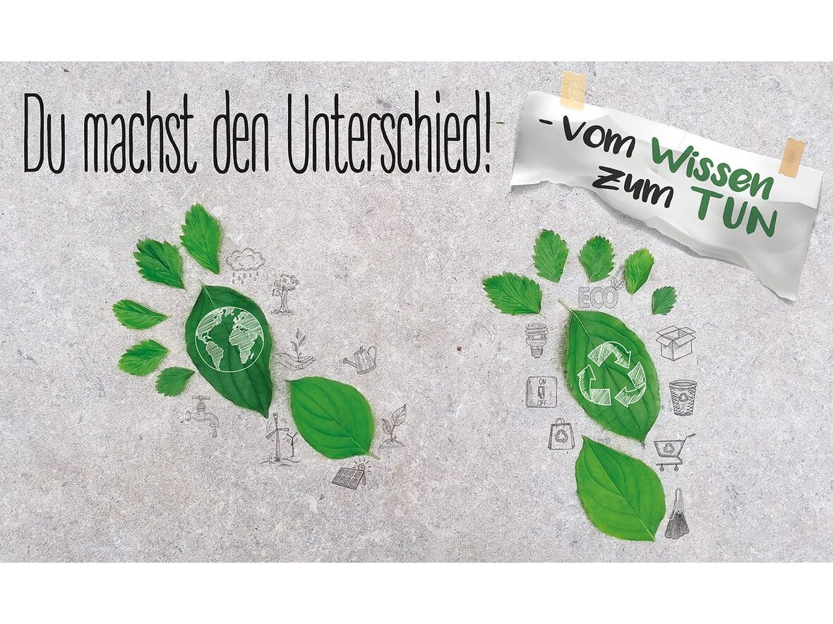 Platz 1: „Unser Fußabdruck“ Nicole Ewald (Waldbrunn)