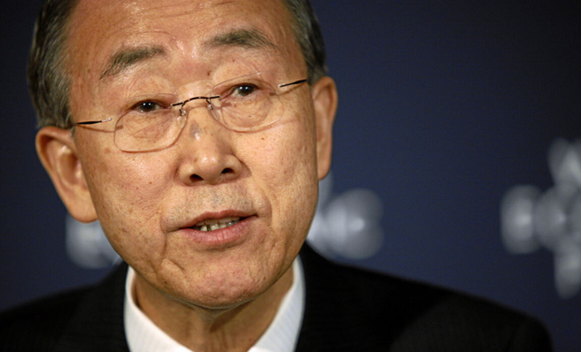 UN-Generalsekretär Ban Ki Moon